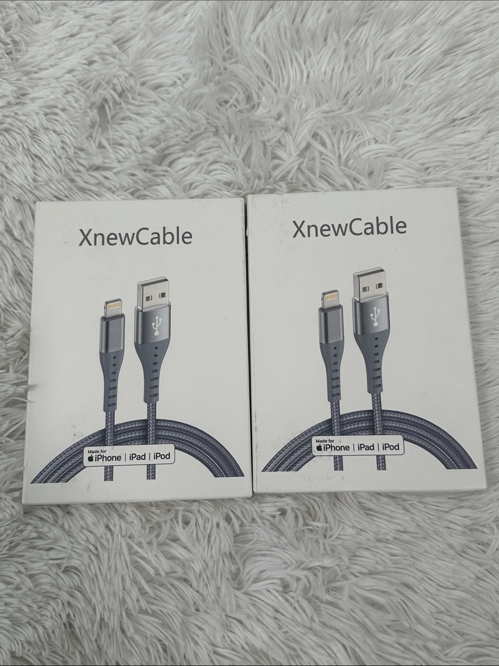🦊 NEW! Bundie if 2 Xnew Lighting Cables for iPhone iPad iPod 4pack (8 total)